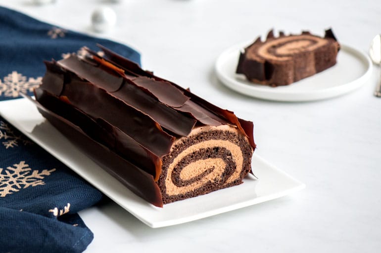 buche de Noël chocolat