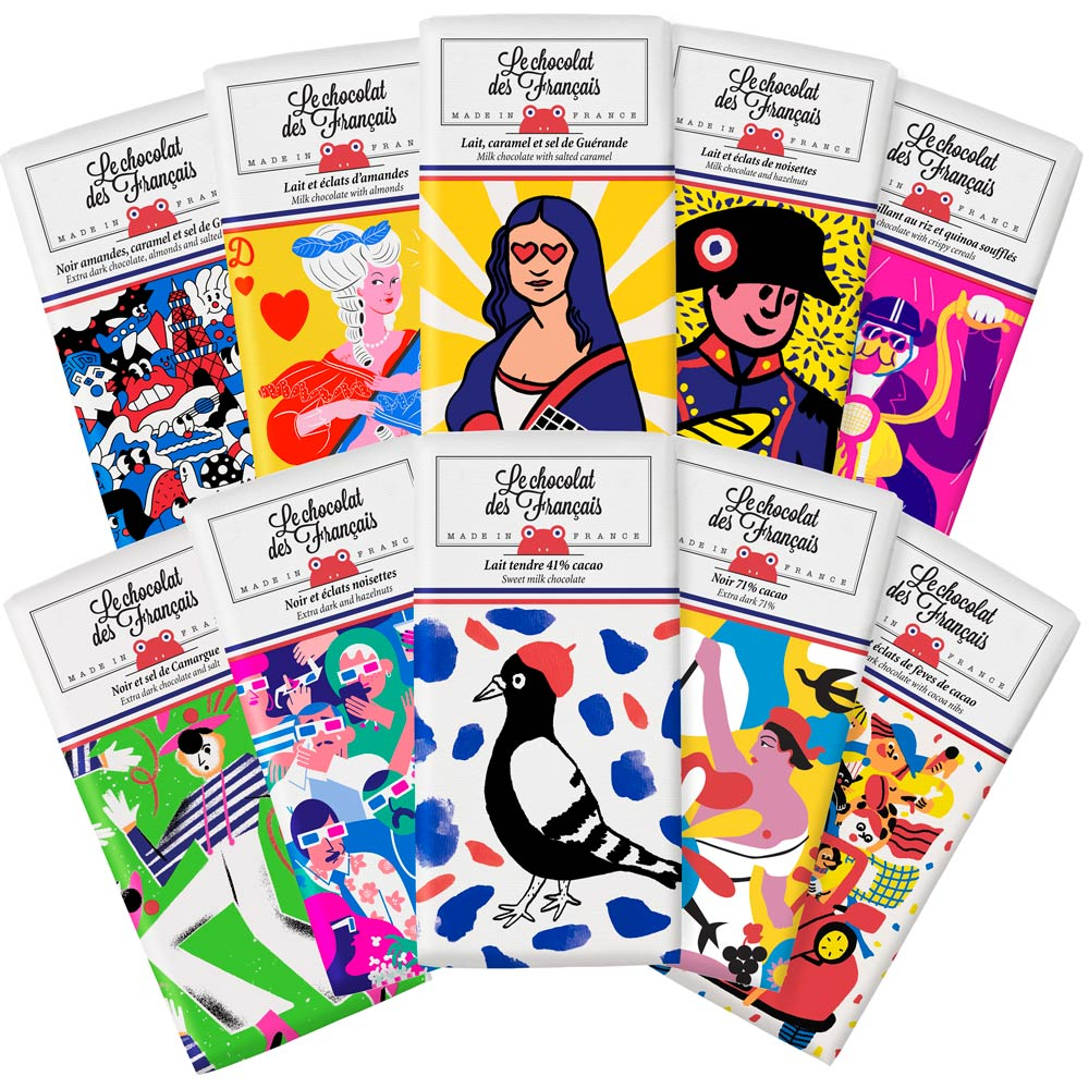 le chocolat des francais les tablettes